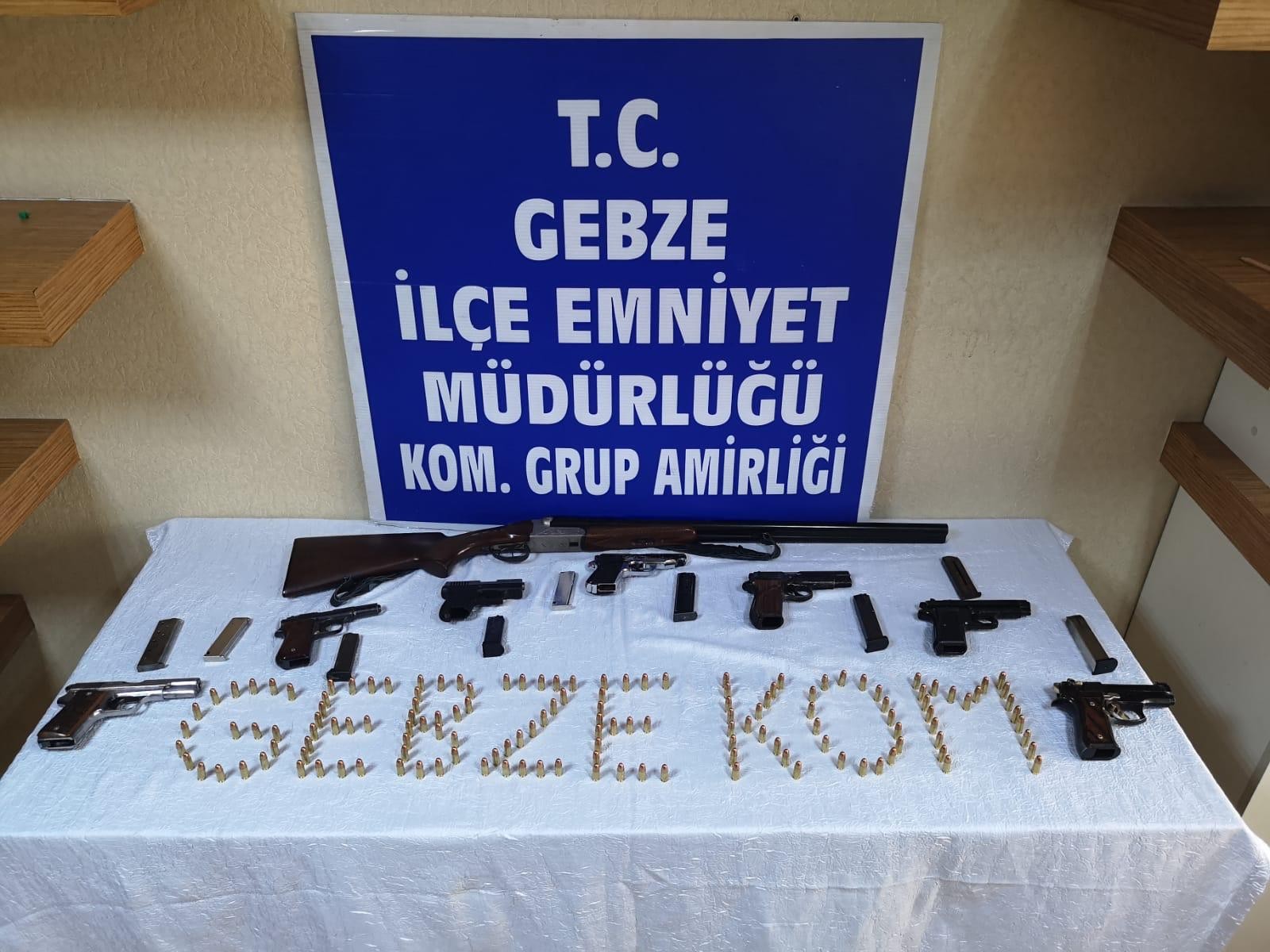 Kocaeli merkezli 10 ilde ‘yasadışı silah ticareti’ operasyonu: 39 gözaltı