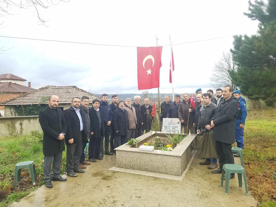 Kaynarca’da El Bab’da şehit düşen Ömer Akkuş mezarı başında anıldı