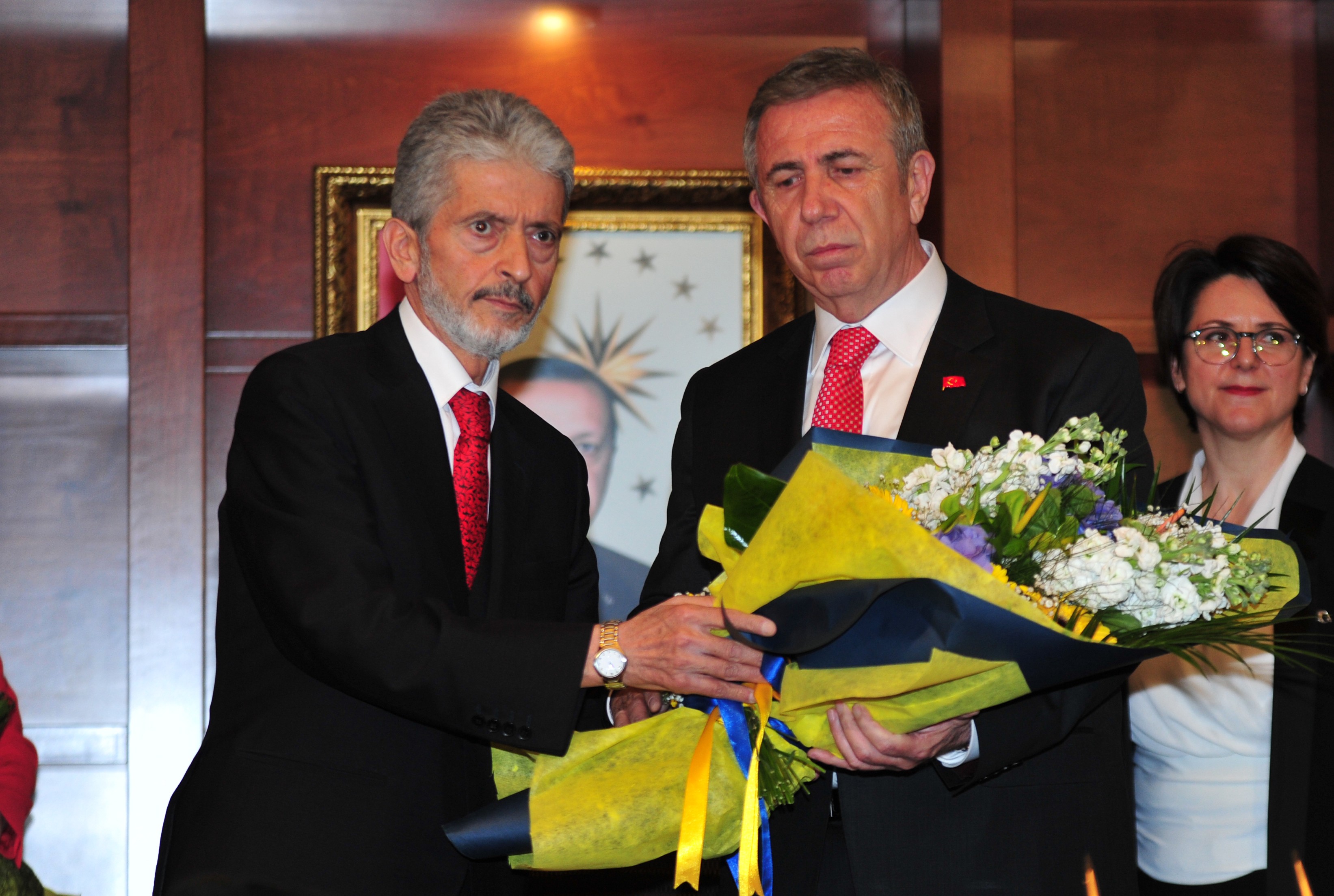 Mansur Yavaş, Mustafa Tuna’dan görevi devraldı