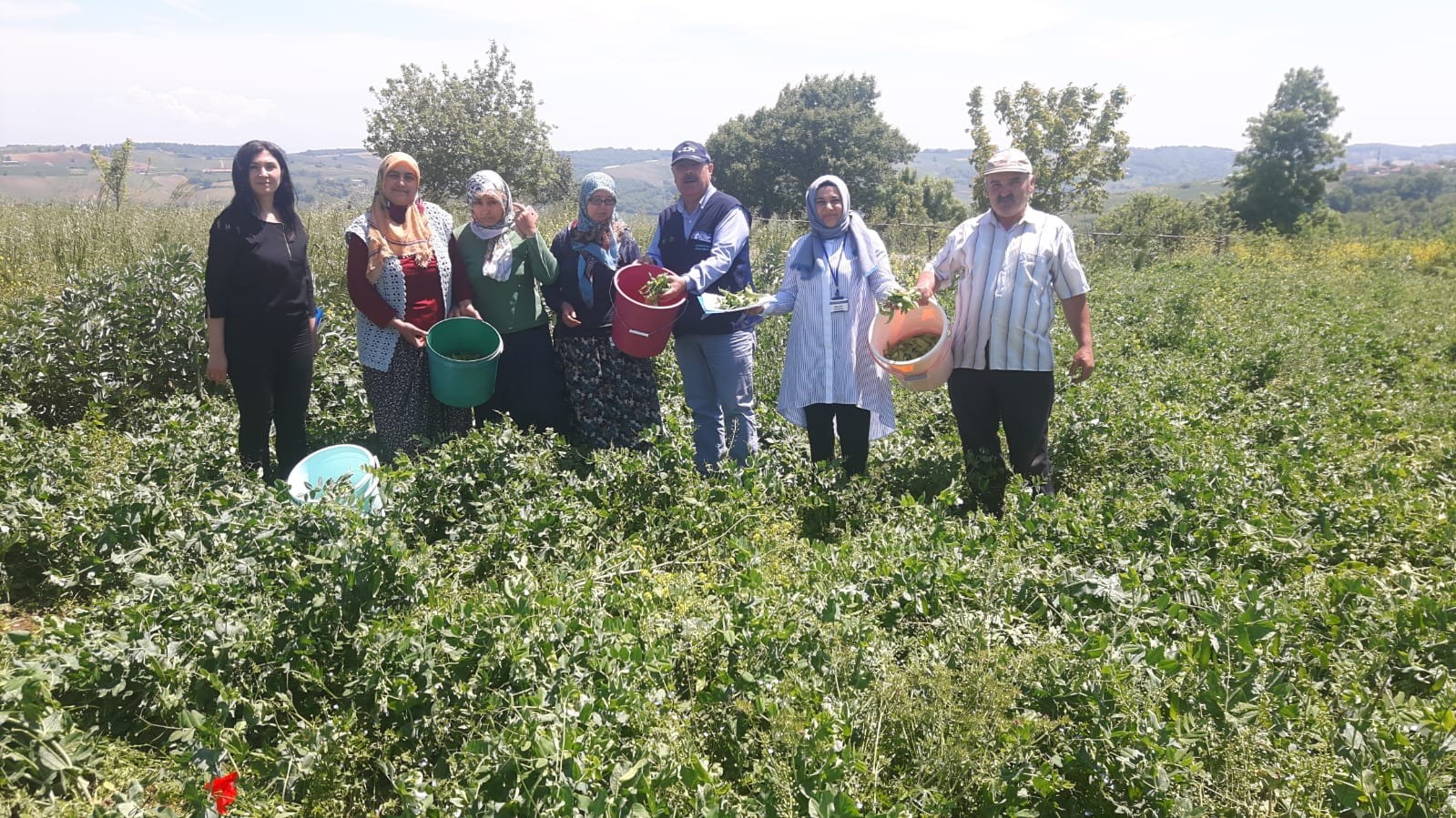 Kandıra İlçesi Mülkşehsuvar Mahallesi’nde  Pas Hastalığı Hakkında Çiftçilere Eğitim Verildi.