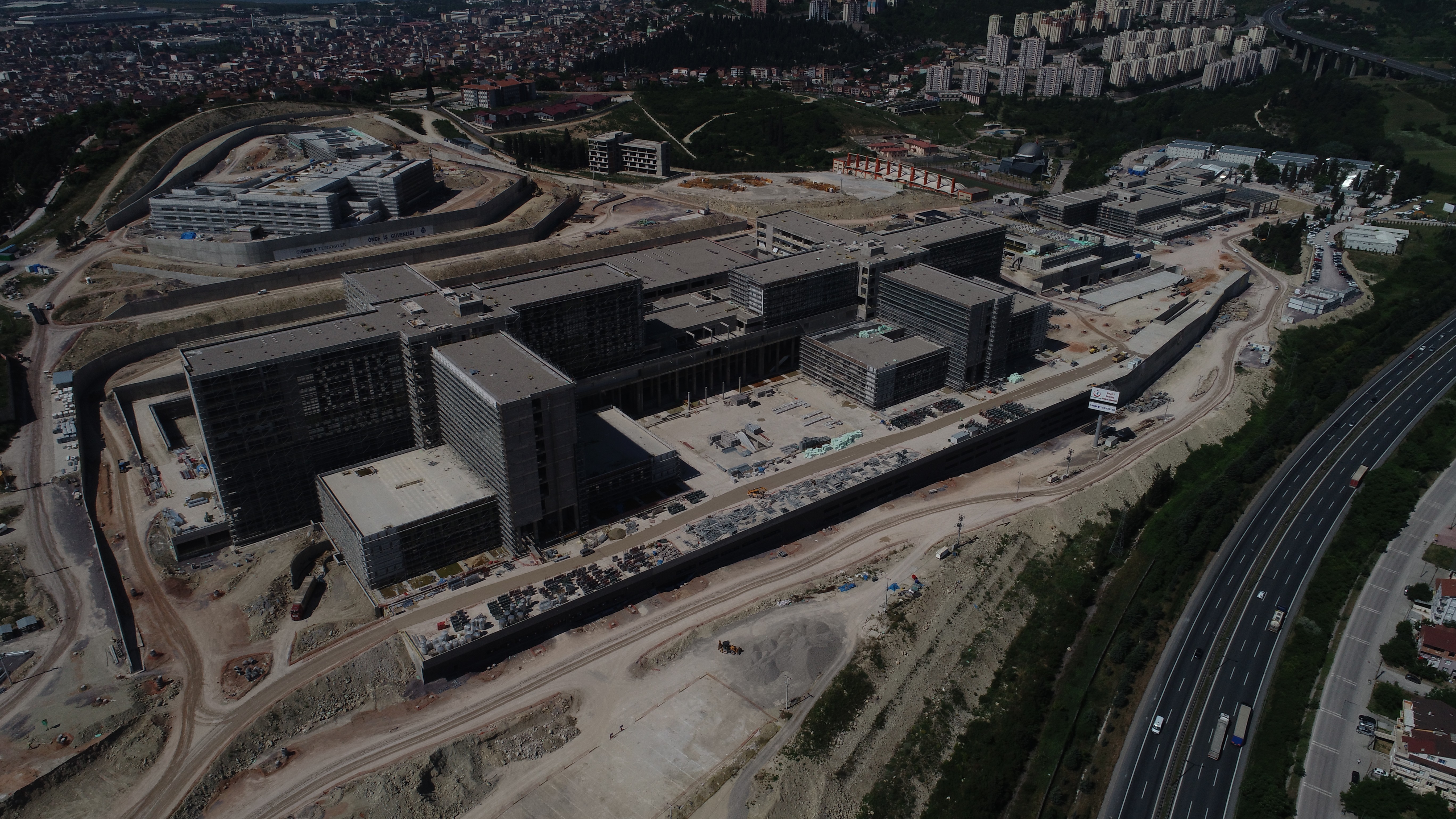 Yüzde 62’si Tamamlanan Kocaeli Şehir Hastanesi 2020 Yılında Açılacak