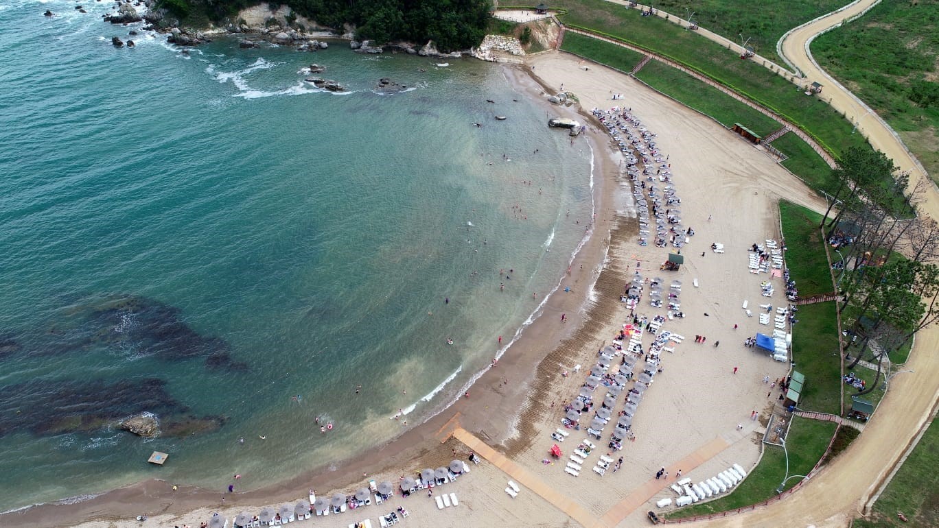 Miço Koyu Kadınlar Plajı Bugün Mavi Bayrağı Aldı