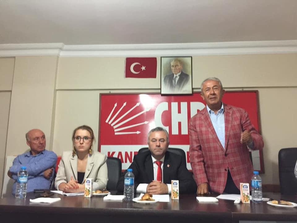 CHP KANDIRA’DA TOPLANDI