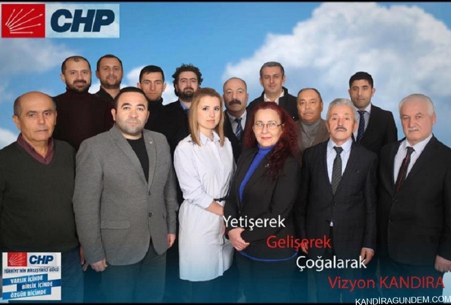 KANDIRA CHP İLÇE YÖNETİM KURULU LİSTESİ