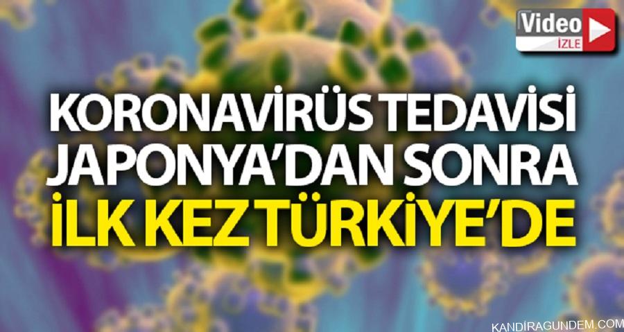 Korona tedavisinde Türkiye’de bir ilk