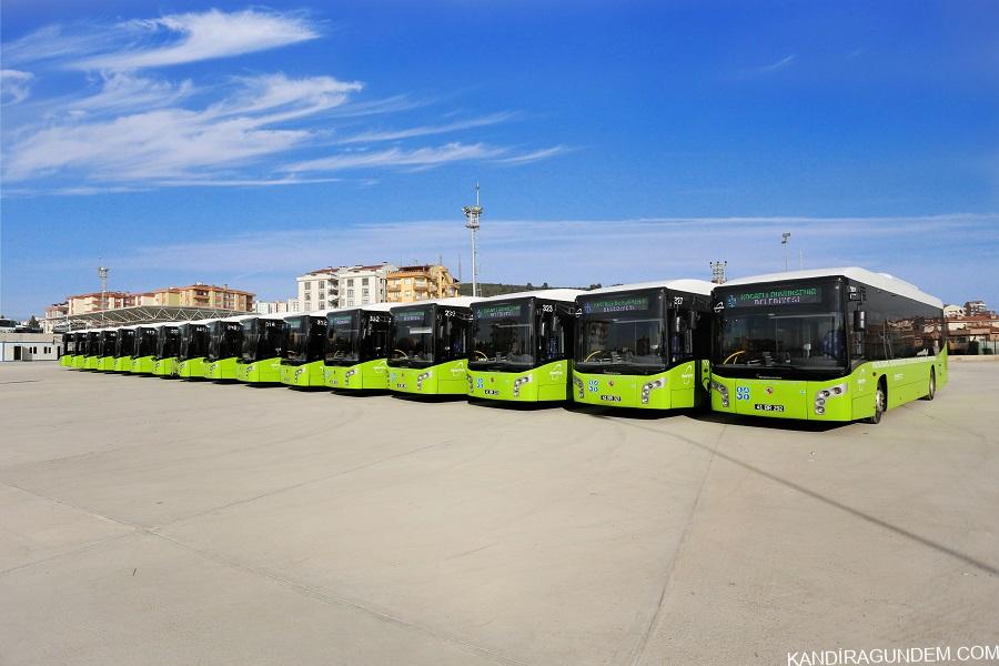 33 otobüs hattının sefer ve saatleri değişti