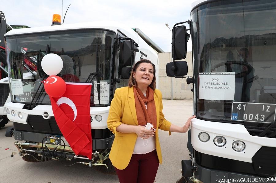 İzmit’te temizlik araçları kadın şoförlere emanet edilecek