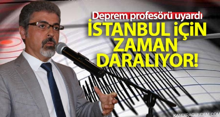 Deprem profesörü uyardı: ‘İstanbul için zaman daralıyor’