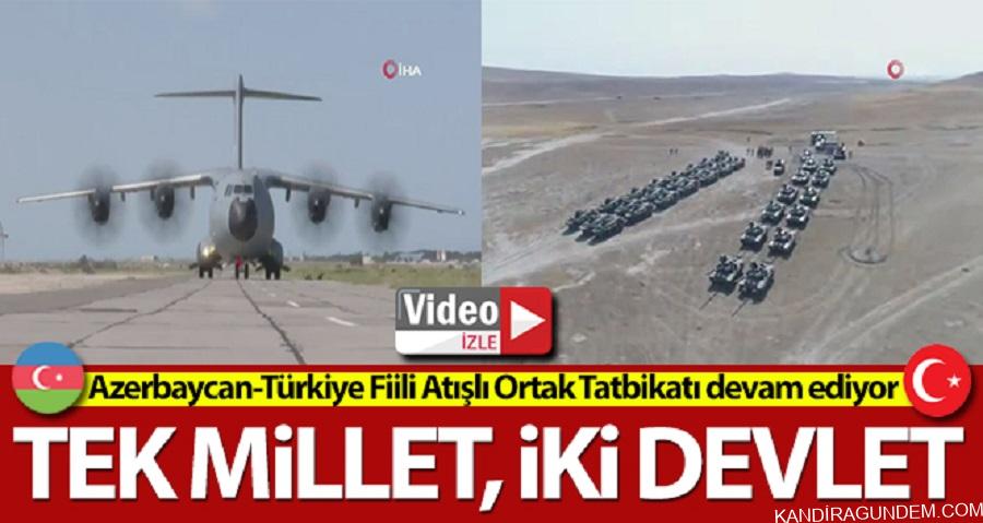 Azerbaycan-Türkiye Ortak Tatbikatı devam ediyor