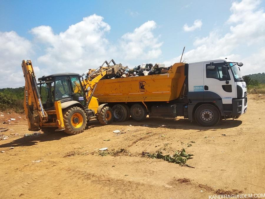 Kocaeli Büyükşehir Belediyesi Ekipleri Kandıra sahillerinden 250 Ton Atık Topladı