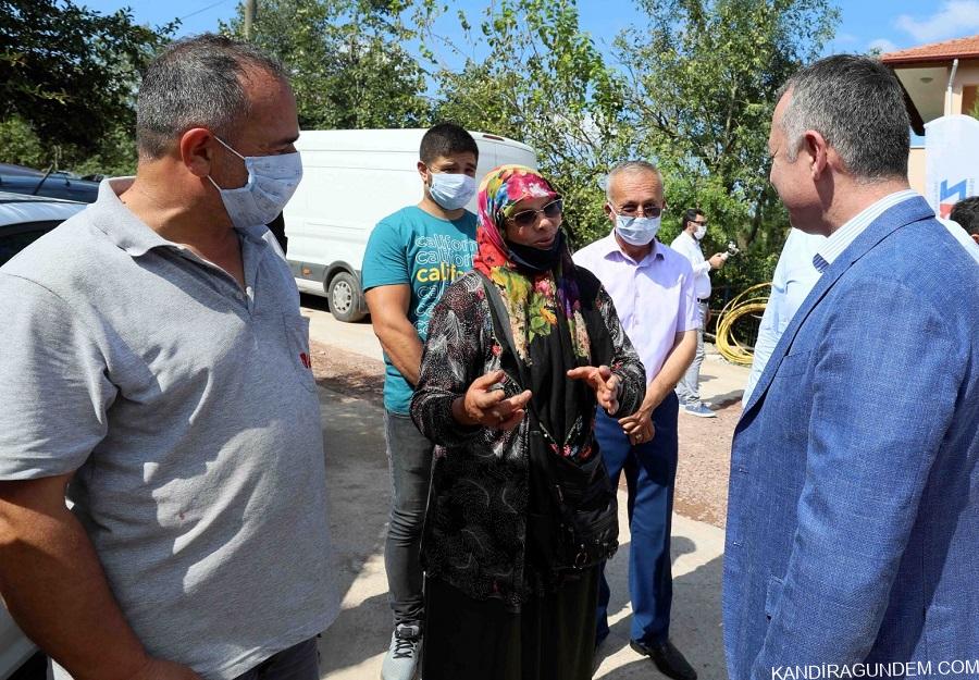 Kandıra’nın Goncaaydın ve Kocakaymaz Mahallelerinde Doğalgaz Sevinci